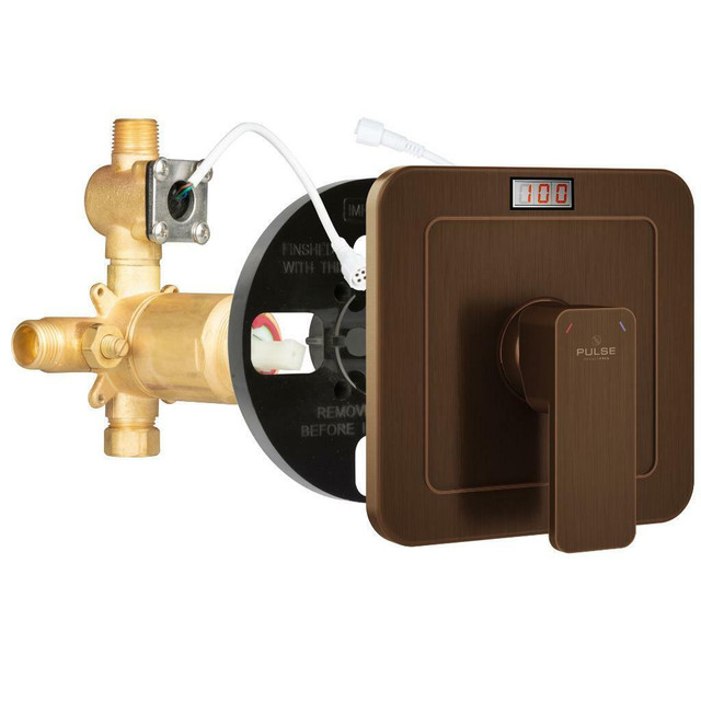 PULSE ShowerSpas - Tru-Temp™ Pressure Balance Rough-In Valve and Trim Kit! (Chrome, Brushed Nickel & Oil Rubbed Bronze) in Plumbing, Sinks, Toilets & Showers