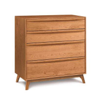 Copeland Furniture Catalina 4 Drawer 33.5" W Solid Wood Chest
