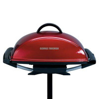 George Foreman George Foreman 12-Serving Indoor/Outdoor Rectangular Electric Grill