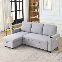 Latitude Run® Reversible Sleeper Combo Sofa With Pullout Bed