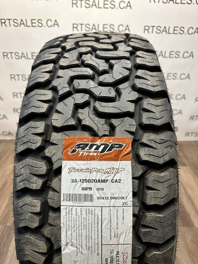35x12.5x20 Amp tires &amp; rims 8x180 GMC Chevy 2500 3500.  - CANADA WIDE SHIPPING in Tires & Rims - Image 2