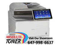 $29/Month Ricoh MP C406 Color Laser Multifunction Printer used photocopier copier