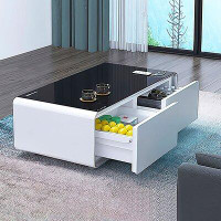 Jubilee Modern/contemporary design Steinfield 4 Legs Coffee Table with Storage