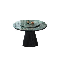 Orren Ellis Modern simple microcrystalline stone dining table