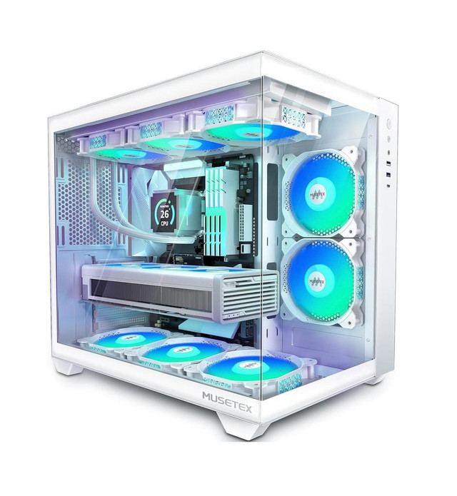 NEUF - Ordinateur Gaming PC ROGUE – Ryzen5, 6-Cores 12-Threads 4.2GHz max, RAM 16GB, SSD 500GB, nVidia GeForce RTX 4060 in Desktop Computers in Québec - Image 2