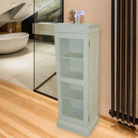 NAAV Solid Wood Accent Cabinet