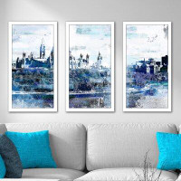 Made in Canada - East Urban Home Parliament Hill, Ottawa I' Framed Graphic Art Print Multi-Piece Image on Acrylic