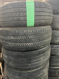 245 55 19 4 Bridgestone Alenza Used A/S Tires With 95% Tread Left