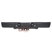 Ford F-150 Rear Bumper Assembly With Sensor Holes & With Tow Hitch Included - FO1103169