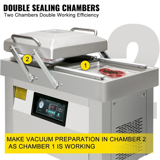Double Chamber Vacuum Packaging Machine 24 x 18 - BRAND NEW in Other Business & Industrial - Image 3