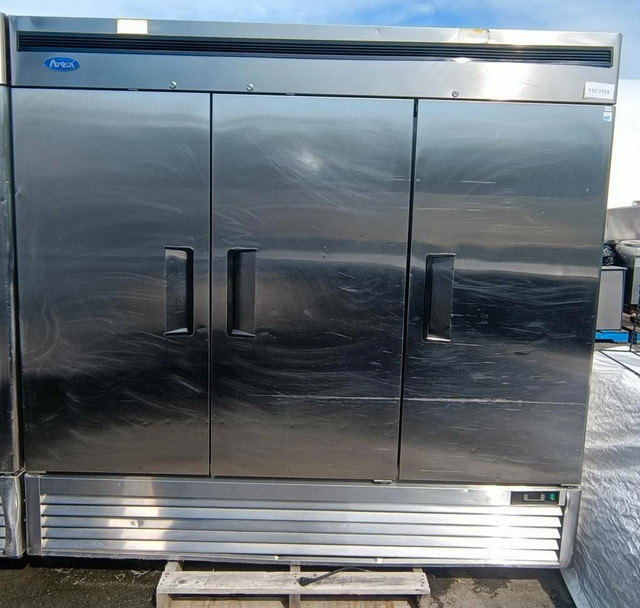 ATOSA USA MBF8507GR Reach in Refrigerator 3 Solid Door Cooler - RENT to OWN $32 per week / 1 year rental in Industrial Kitchen Supplies