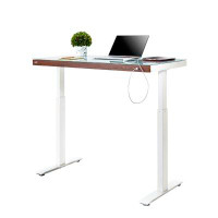 Seville Classics AIRLIFT® Seville Classics AIRLIFT® 48" W Electric Adjustable Height Tempered Glass Desk