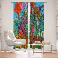 East Urban Home Lined Window Curtains 2-Panel Set For Window Size From East Urban Home By Kim Ellery - Joyful Chatter
