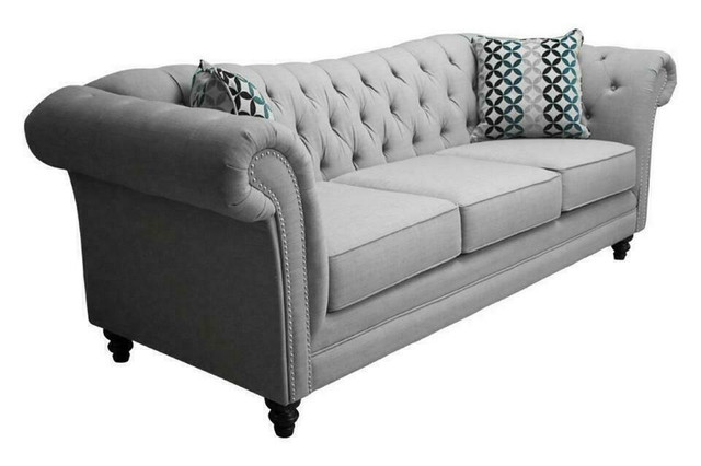 March Madness!!  Custom, Canadian Made Flair Sofa Set on Promotion in Couches & Futons in Red Deer - Image 4