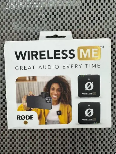 Rode Wireless ME Condenser Microphone. Brand New Sealed @MAAS_WIRELESS