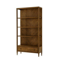 Theodore Alexander NOVA 89'' H x 46'' W Wood Standard Bookcase