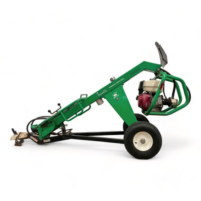 HOC HYD-TB11H LITTLE BEAVER TOWABLE AUGER HONDA 11 HP ENGINE + 1 FREE BIT + 90 DAY WARRANTY in Power Tools - Image 2
