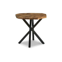 17 Stories Vertner Solid Wood End Table