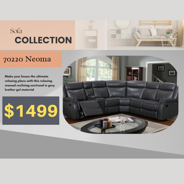 Modern Leather Recliner Set! Huge Furniture Sale!! in Chairs & Recliners in Ontario - Image 3