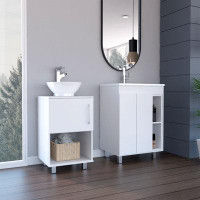 Ebern Designs Ylenia 23.8 Single Bathroom Vanity with Top
