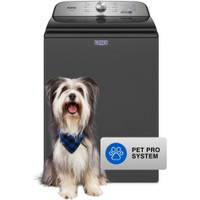 Maytag 5.5 cu. ft. Top Loading Washer with Pet Pro System TL MVW6500MBKSP - Main > Maytag 5.5 cu. ft. Top Loading Washer