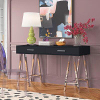 Etta Avenue™ Justine Desk with Built in Outlets