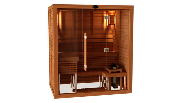Northern Lights Glass Front Sauna Room Kits - Multiple Sizes Available in Hot Tubs & Pools - Image 4