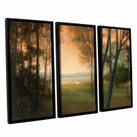 Charlton Home Between The Worlds 3 Piece Framed Painting Print