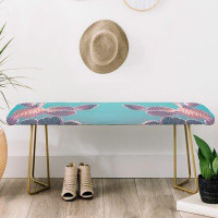 East Urban Home Emanuela Carratoni Candy Cactus Upholstered Bench