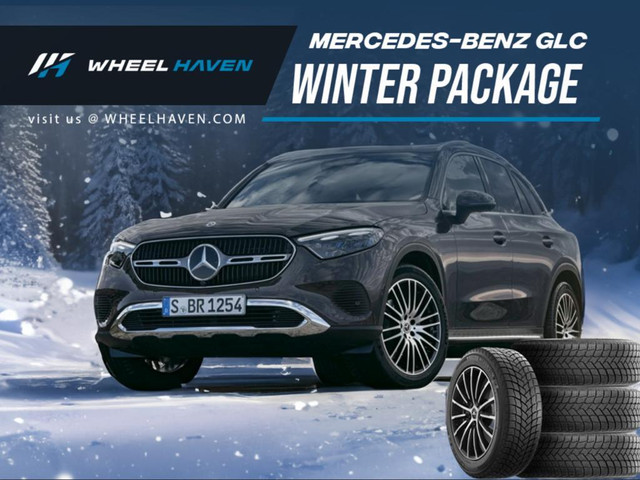 Merecedes Benz GLC 300 - Winter Tire + Wheel Package 2023 - WHEEL HAVEN in Tires & Rims