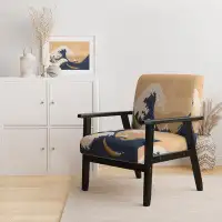 Highland Dunes Angelyka - Beach Upholstered Arm Chair