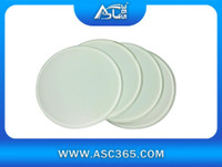 4*4inch Round Glass Coaster Heat Press Sublimation Blanks Heat Press Transfer (4pcs/package) #001492