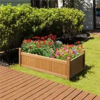 Arlmont & Co. Wood Planter Box
