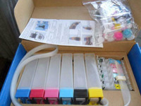 Epson Artisan 800 810 835 837, Refillable Cartridges, Continuous Ink System (CISS), Bulk Ink