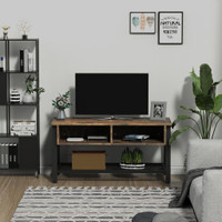 TV stand 39.25''x15.75''x 20'' Antique wood color