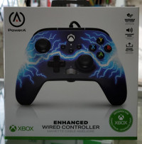 PowerA Enhanced Wired Controller for Xbox Series X|S - Arc Lightning wired video game controller - BNIB @MAAS_WIRELESS