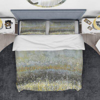 Made in Canada - East Urban Home Rain Abstract III Duvet Cover Set