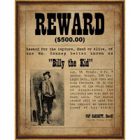 Wendover Art Group Billy The Kid