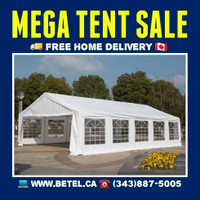 WEDDING AND PARTY TENTS | FREE SHIPPING