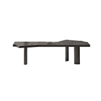 Orren Ellis 62.99" Black Novelty Solid Wood Desk