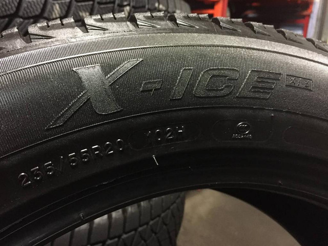 20 inch SET OF 4 USED WINTER TIRES 235/55R20 102H MICHELIN X-ICE XI-3 TREAD LIFE 99% LEFT in Tires & Rims in Ontario - Image 3