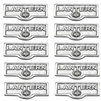The Renovators Supply Inc. Switch Tags Lantern Name Signs 1-Gang Rocker Wall Plate