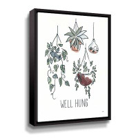 ArtWall A Plants Life III Gallery Wrapped Floater-Framed Canvas