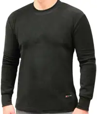 Ideal for Active Guys -- WARM AND SUPER COMFORTABLE MIRCA FLEECE LONG UNDERWEAR - with Stay Dry design technology