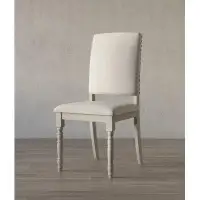 Laurel Foundry Modern Farmhouse Uribe Wygant Dining Chair in Warm Grey