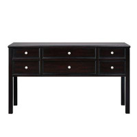 Wildon Home® 18.02 x 18.02 x 29.89_Console Table With 6 Drawers