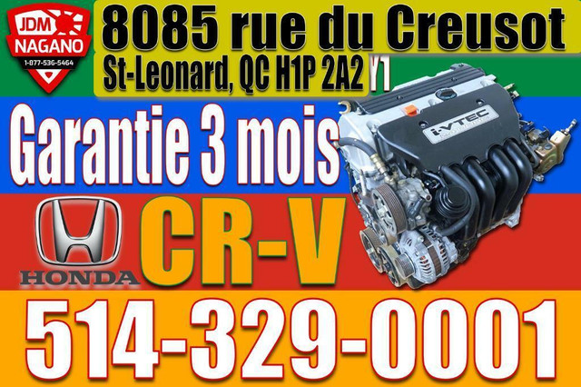 Moteur Honda Accord V6 3.5L VCM 6 Cylindres 2008 2009 2010 2011 2012 J35Z2 VCM Engine V6 3.5 Motor 08 09 10 11 12 Honda in Engine & Engine Parts - Image 4