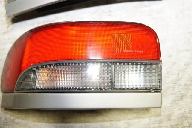 JDM Subaru Impreza WRX STi Wagon Red & Clear Tail Lights Lamps 1993-2001 GF8 GF in Auto Body Parts - Image 2