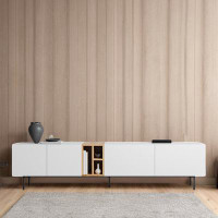 LORENZO Modern light luxury living room TV cabinet._78.7_Yes