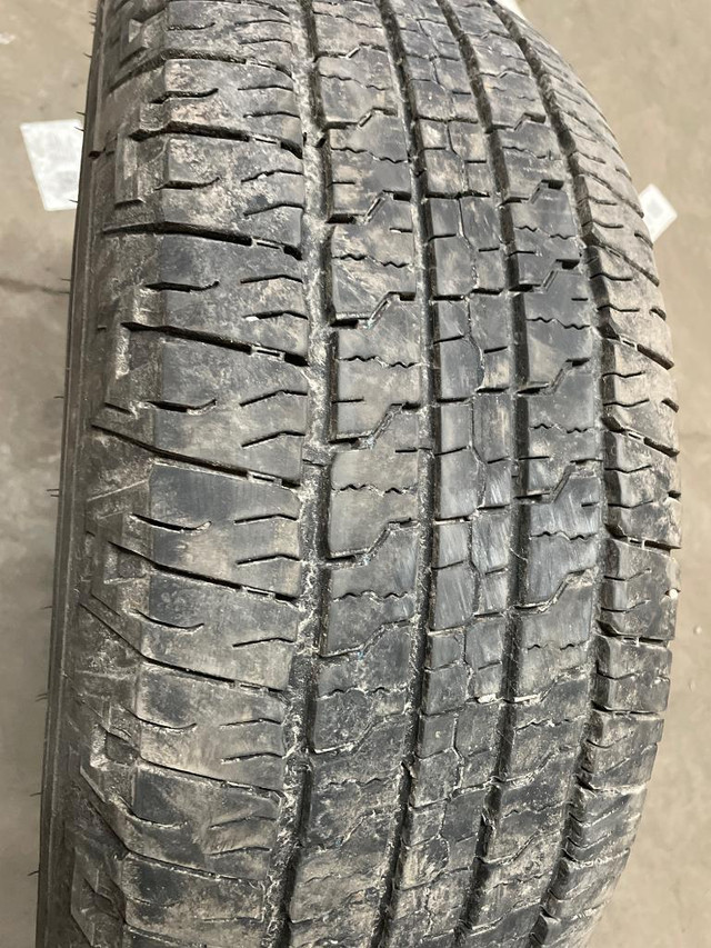 4 pneus d'été P265/65R18 114T Goodyear Wrangler Fortitude HT 41.0% d'usure, mesure 7-7-7-7/32 in Tires & Rims in Québec City